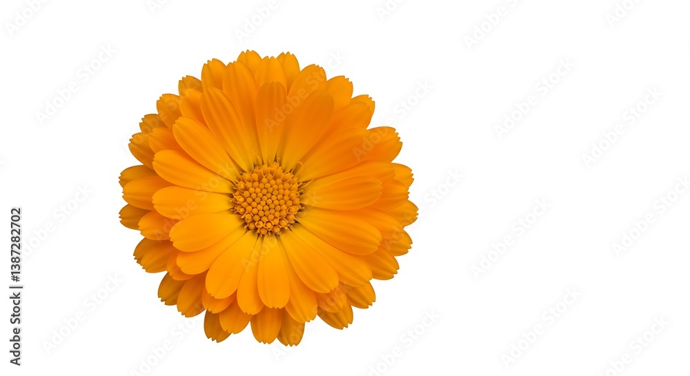 Golden Marigold: A Botanical Study AI Generated Golden Marigold: A Botanical Study AI Generated