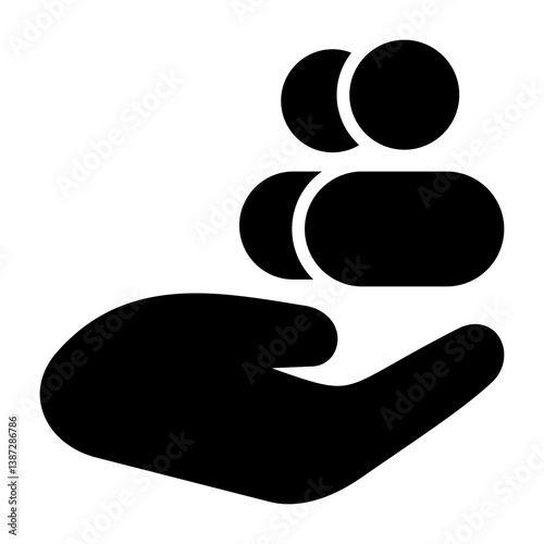 Social Responsibility Solid Icon