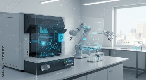 AI-Powered Robotic Laboratory: Automation and Advanced Technology in Modern Science