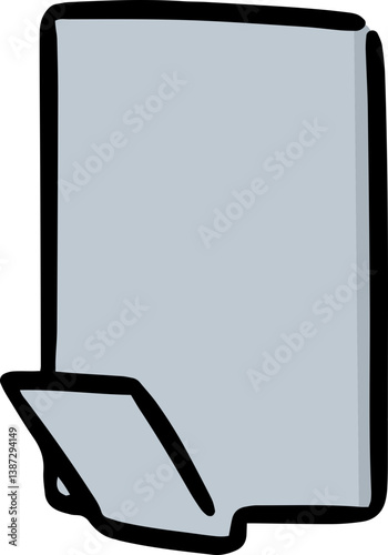 Illustration of wall hook
