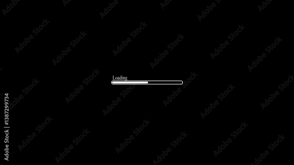 4K Video of Animation Science Futuristic Loading. Loading Transfer Download 0-100% in blue science effect. light blue loading bar on black screen. Technology concept.technology background animation 4K Video of Animation Science Futuristic Loading. Loading Transfer Download 0-100% in blue science effect. light blue loading bar on black screen. Technology concept.technology background animation