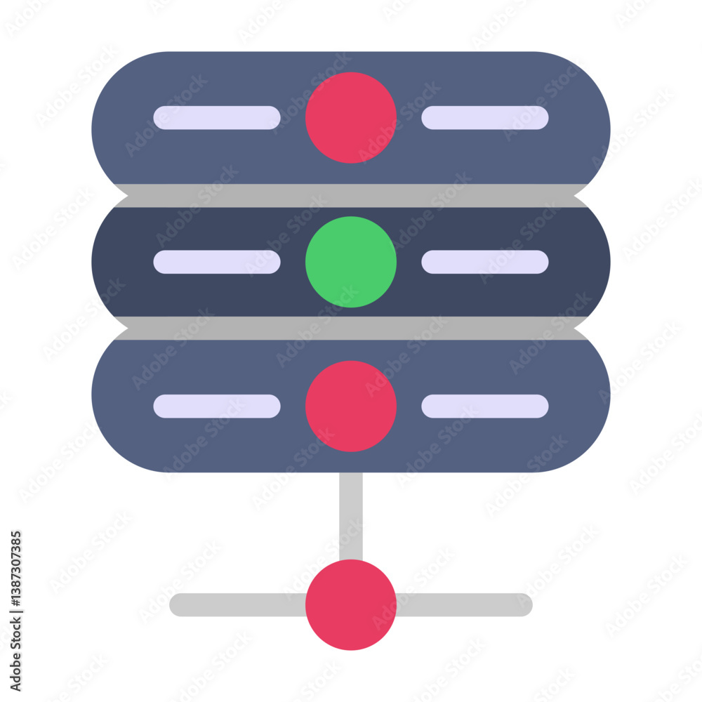 Obraz premium Data Server Icon