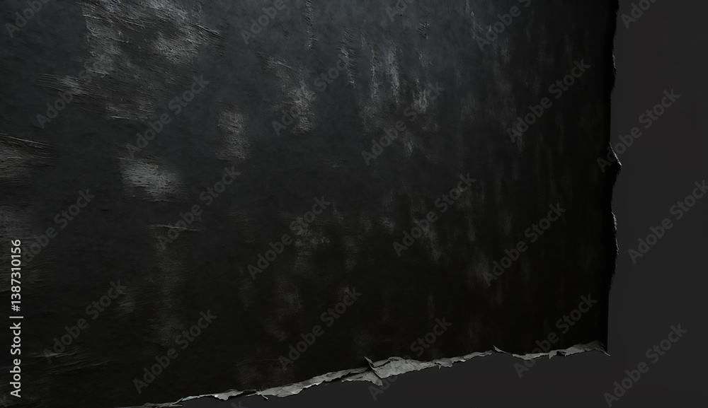 Naklejka premium Dark graphite surface for modern background design concept of textures and dark concrete wall texture background, natural pattern