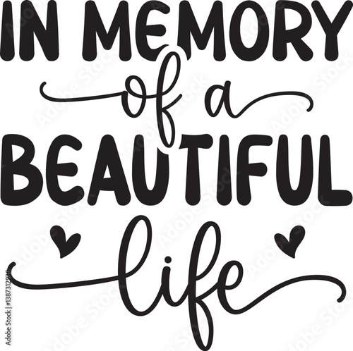 in memory of a beautiful life SVG, Memorial SVG, In loving memory SVG, Memorial Quotes SVG, Cardinal Svg, Rest in peace svg, Heaven svg, Remembrance svg,
Memorial Svg, Bereavement Svg, Funeral Svg, Gr