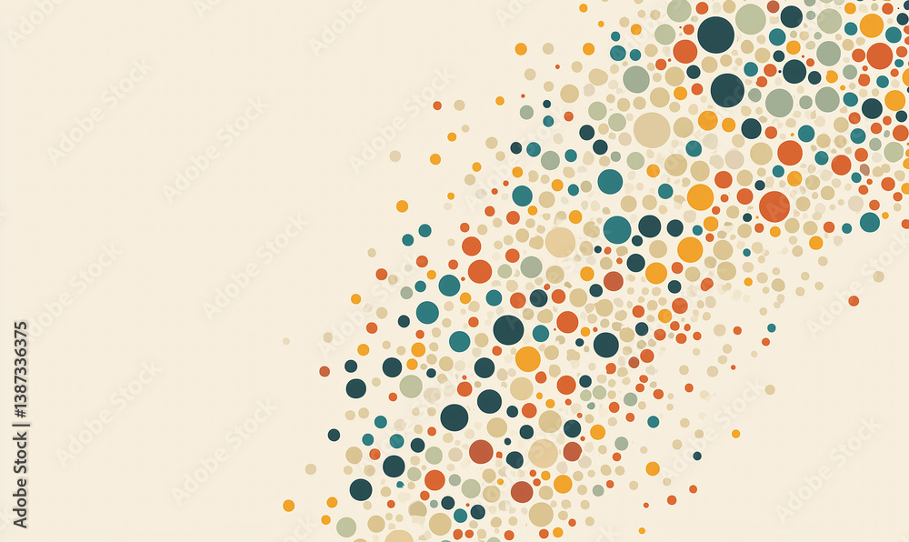 abstract background with circles