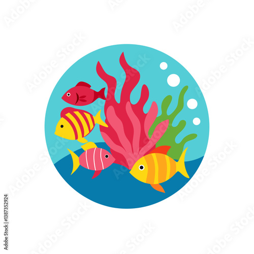 fish in the aquarium