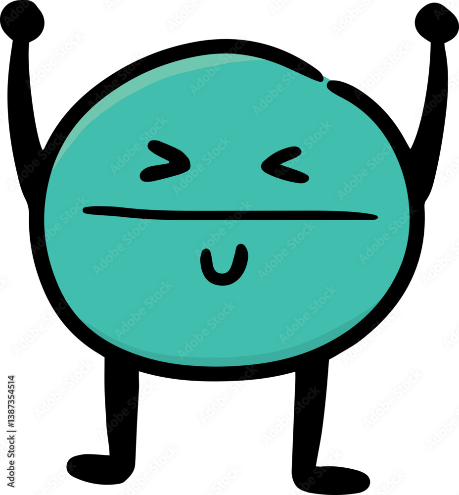 Illustration of medicine pill
