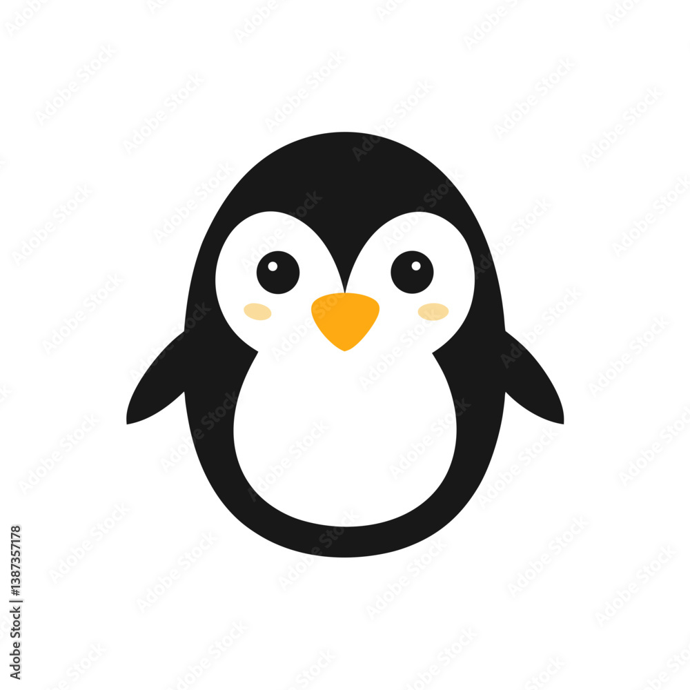Obraz premium penguin on snow