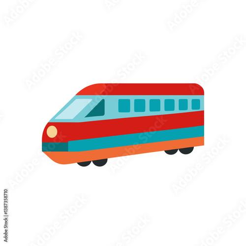 bus isolated on white background
