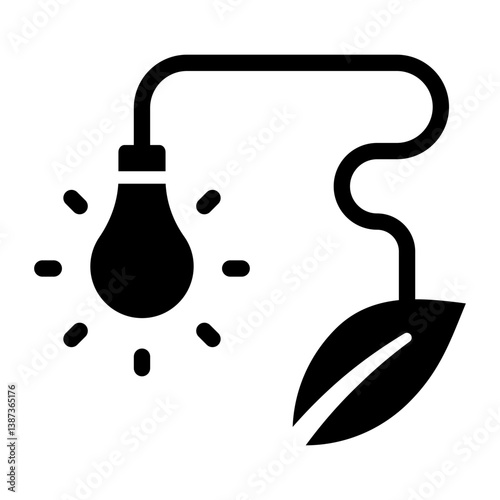 Organic Biomass Energy Icon