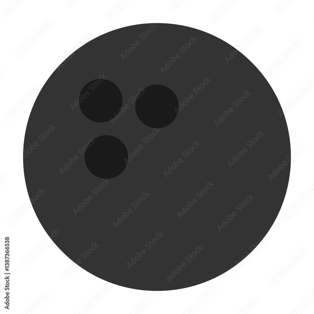 Obraz premium Bowling Ball Icon