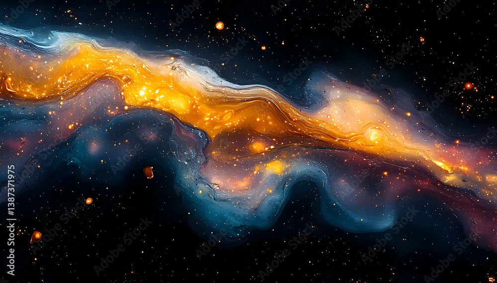 Obraz premium Abstract colors space design art