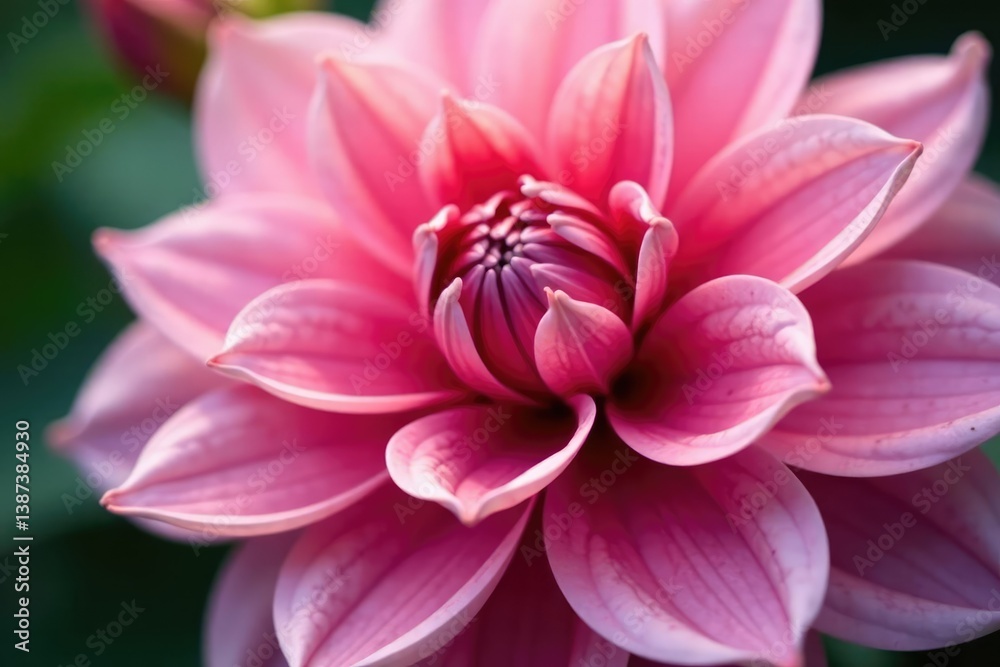 Close-up dahlia blossoms, layered petals, repeating motif , petals, print, vibrant Close-up dahlia blossoms, layered petals, repeating motif , petals, print, vibrant