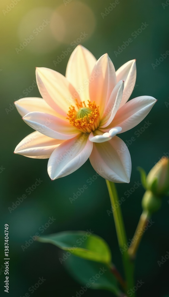 delicate flower in soft light with subtle shadows and highlights, delicate, details delicate flower in soft light with subtle shadows and highlights, delicate, details