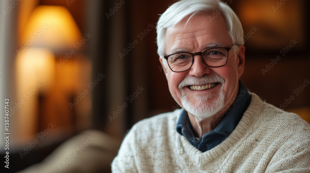 portrait of a senior man