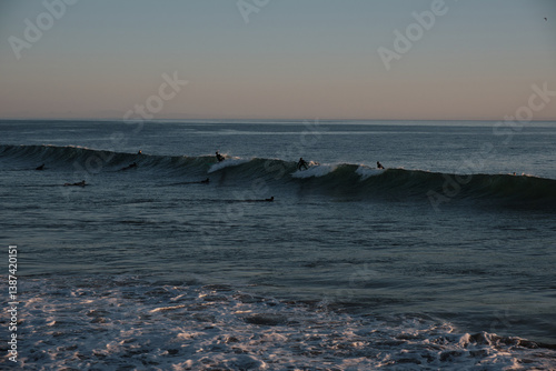 Surfing the waves