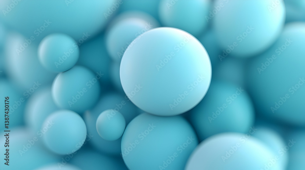Abstract Blue Sphere Background Abstract Blue Sphere Background