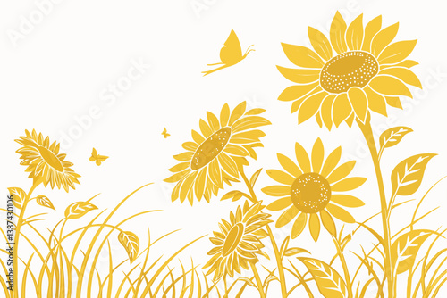 abstract floral background