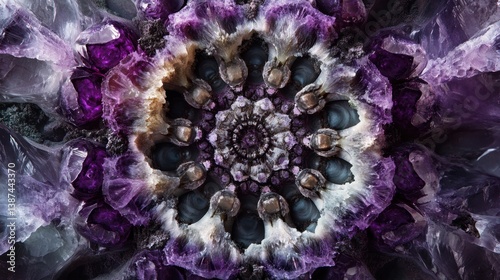Abstract image of a circula...