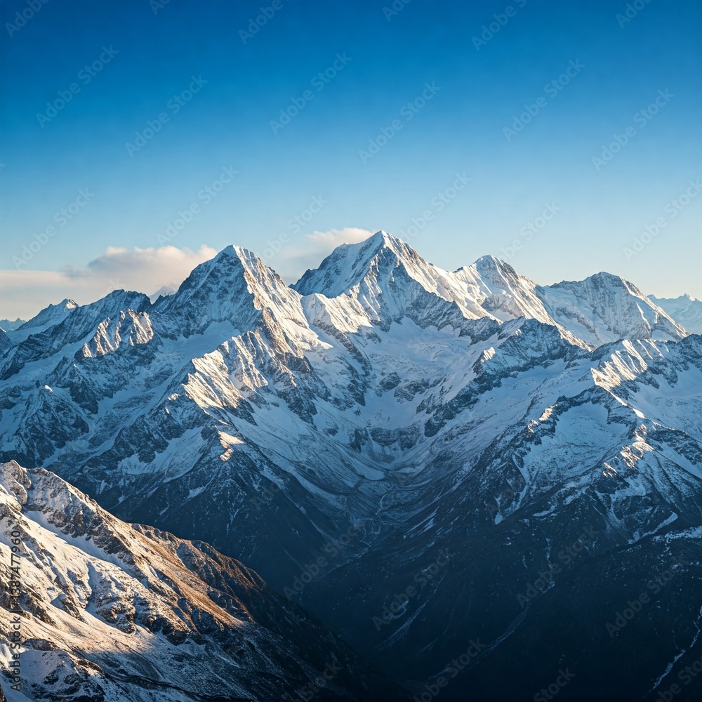 Fototapeta premium mountains - mountains in the snow