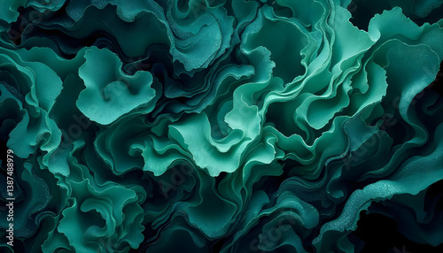 abstract blue background with water