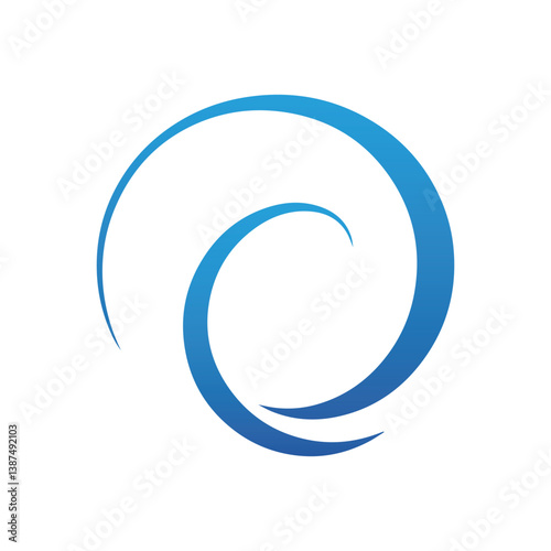 Water logo design illustration and fire symbol
