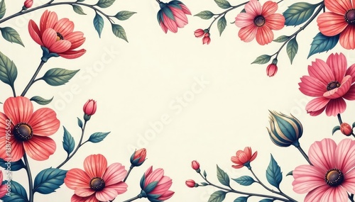 Delicate paisley floral pattern, soft pastel shades , wallpaper, swirl, summer