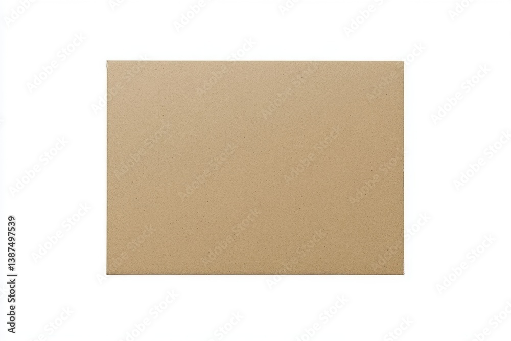 Plain Cardboard Rectangle Plain Cardboard Rectangle