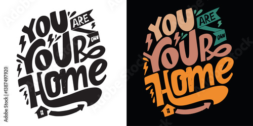 Cute hand drawn doodle lettering quote. Lettering for t-shirt design, mug print, bag print, clothes fashion. 100% hand drawn vector image.