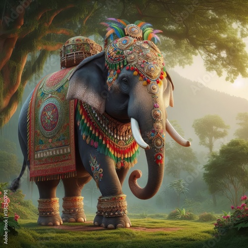 indian elephant statue