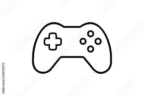 Game icon vector