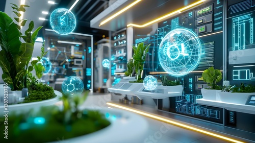 Future Tech Greenery, AI - technology sustainability