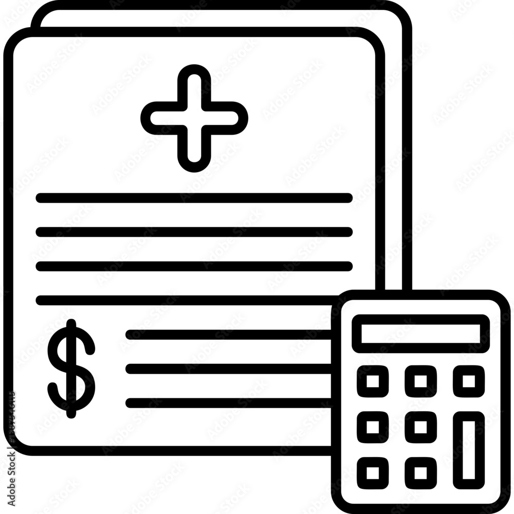 Fototapeta premium Budget Icon