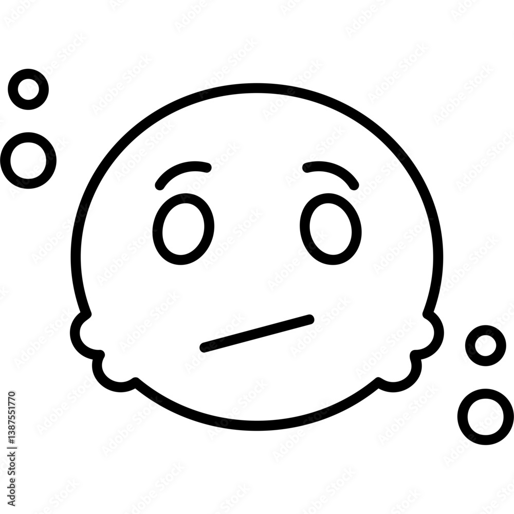 Fototapeta premium Confused Icon