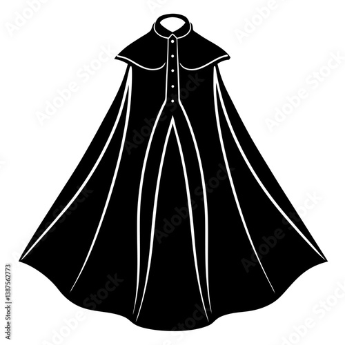 cape dress