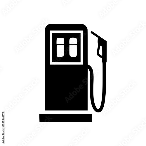 gas pump vector illustration