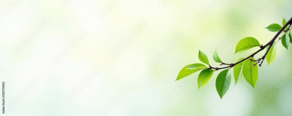 A few thin branches on a clean white background, background, green, tree branch A few thin branches on a clean white background, background, green, tree branch