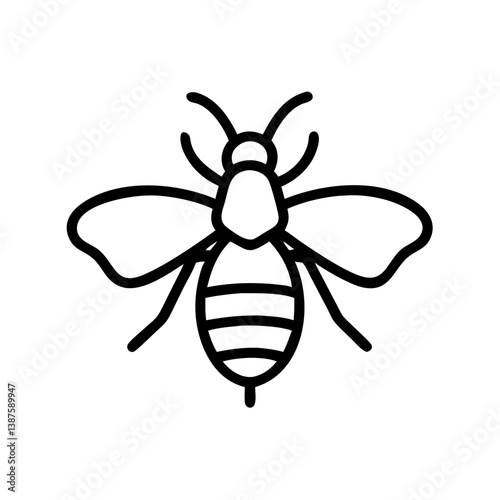 Bee Animal outline Icons