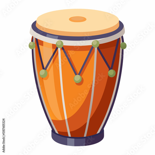 drum, music, percussion, instrument, djembe, isolated, musical, bongo, sound, wood, traditional, rhythm, drums, beat, ethnic, art, play, white, culture, leather, conga, bongos, wooden, musical instrum