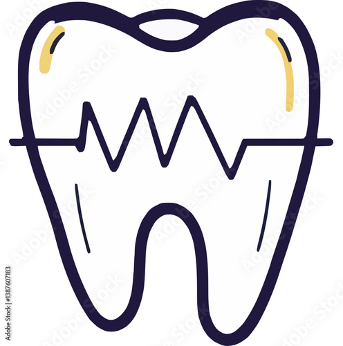 Tooth Health Care Routine and Hygiene Treatment