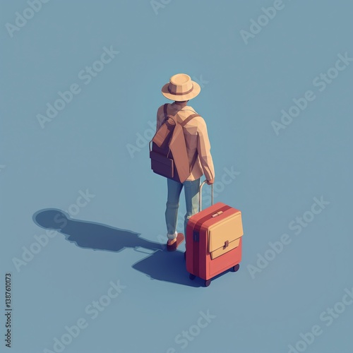 traveler 3d isometric