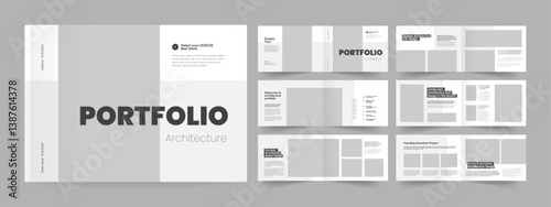 Landscape Portfolio, Architecture Portfolio Presentation, Interview Portfolio,  Architecture Album Template