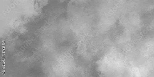 Misty Smoke Texture with Natural Light Effects in Gray Scale for Atmospheric Scene Creation

