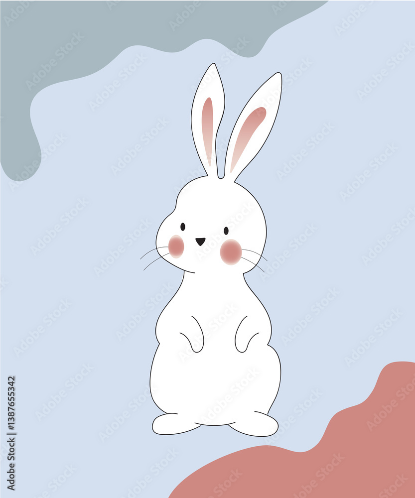 Obraz premium cute bunny