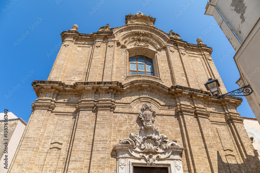 Chiesa del Santissimo Nome di Gesù, à Bari, dans les Pouilles, Italie