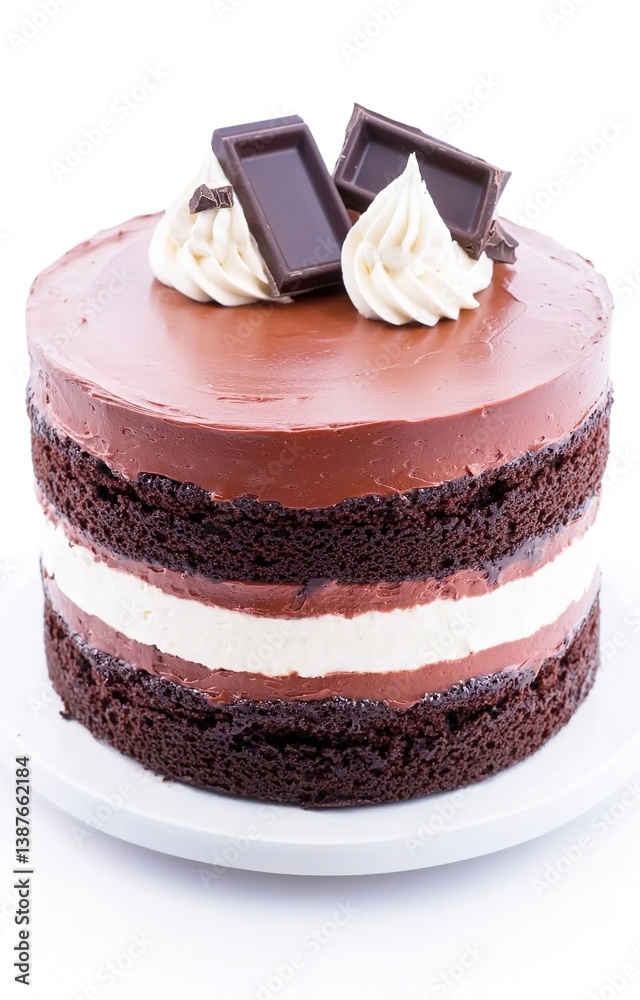 piece of chocolate cake