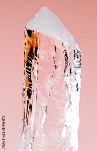 Obraz na płótnie ice background isolated background w salonie