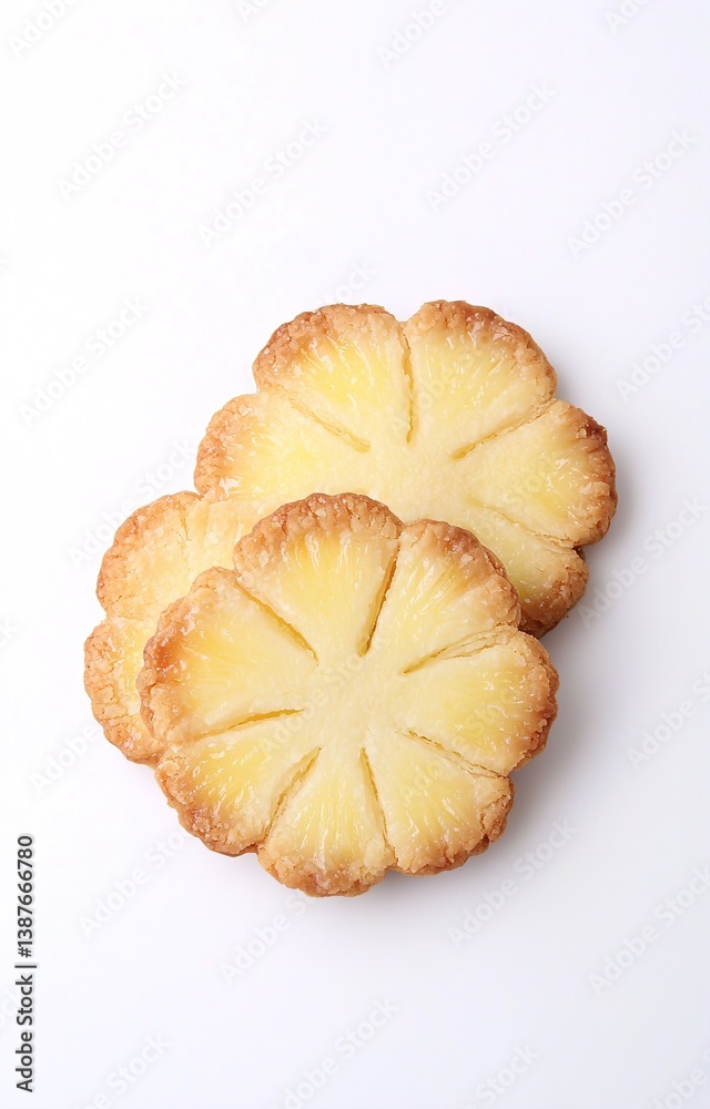 close up of pineapple