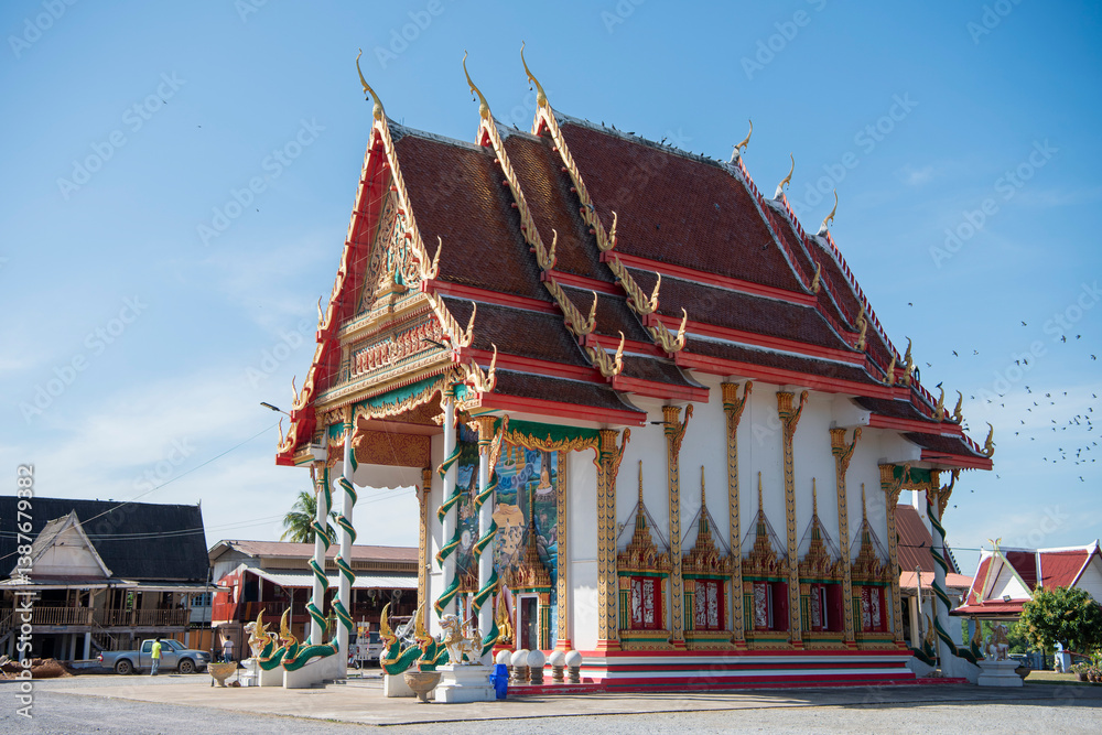Naklejka premium THAILAND UTTARADIT WAT BAN KAENG TAI