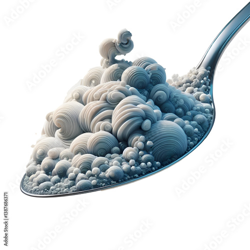 stainless steel spoon